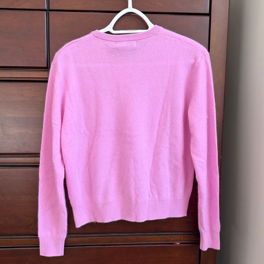 Marine Layer Cashmere Sweater with Patch - Picture 7 of 9